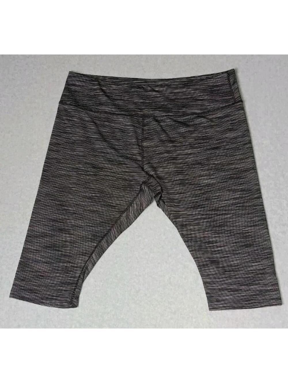 Tek Gear Workout Gear Legging Capris Womens Size 3XL Heather Gray Stretchy...
